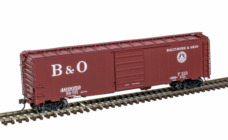 Atlas Master HO 20007519 50' Postwar Single Door Boxcar Baltimore & Ohio B&O #469059