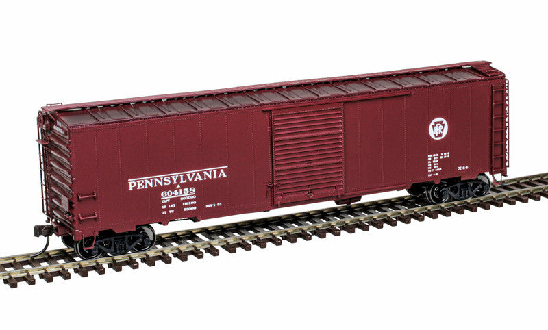 Atlas Master HO 20007527 50' Postwar Single Door Boxcar Pennsylvania Railroad PRR #604835