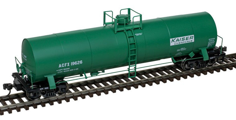 Atlas Master HO 20007555 ACF 17,360-Gallon Tank Car Kaiser Chemicals ACFX #19626