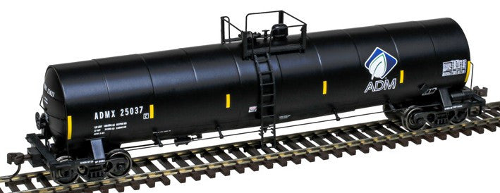Atlas Master HO 20007623 ACF 23,500-Gallon Tank Car Archer-Daniels-Midland 'Leaf' ADMX #25014