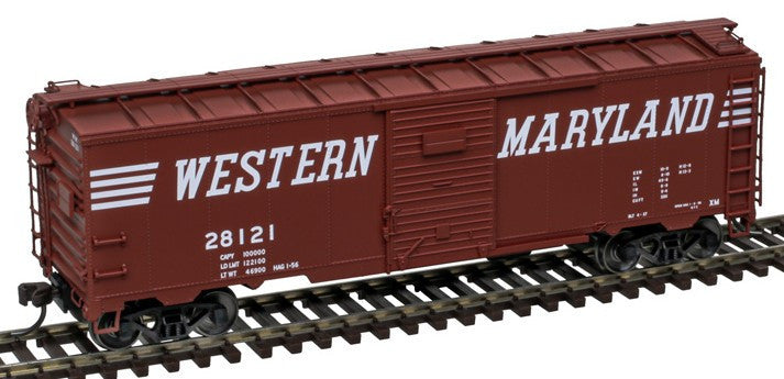 Atlas Master HO 20007776 1932 ARA 40' Steel Boxcar Western Maryland WM #27625