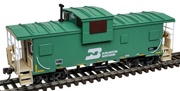 Atlas Master HO 20007933 Extended Vision Caboose Burlington Northern BN #12554