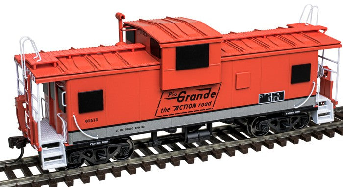 Atlas Master HO 20007943 Extended Vision Caboose Union Pacific #1513 "DRGW Pikes Peak Historical Repaint"