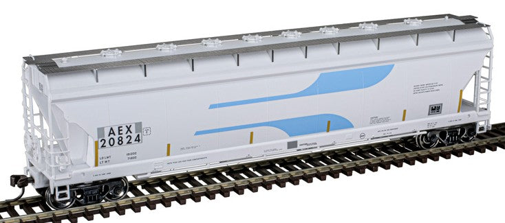 Atlas Master HO 20007996 ACF Pressureaide Centerflow Covered Hopper The Andersons AEX #20828