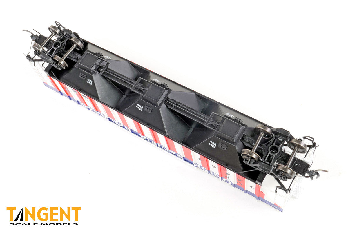 Tangent Scale Models HO 20088-01 PS4750 Covered Hopper Union Pacific 'Bicentennial CH-100-28 1974' UP #7444
