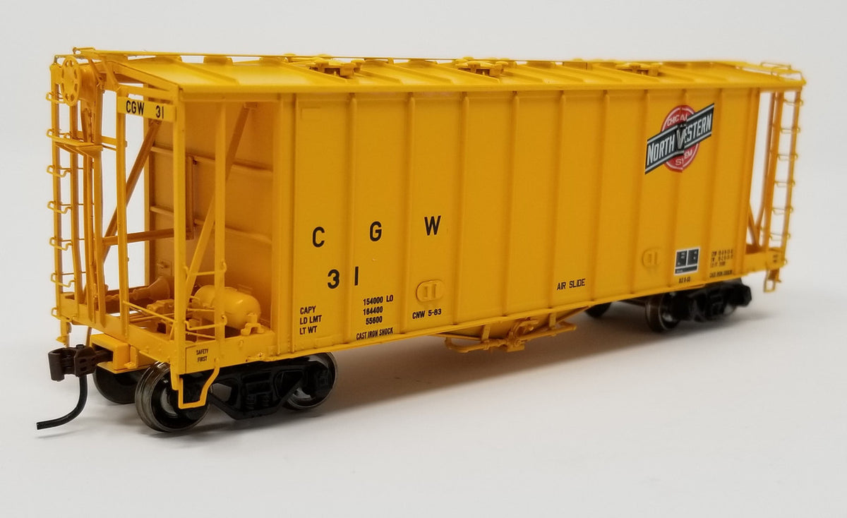 Athearn HO Scale RTR 40' 2600 Airslide Early Version, CGW #31 (Yellow) Lombard Hobbies Exclusive
