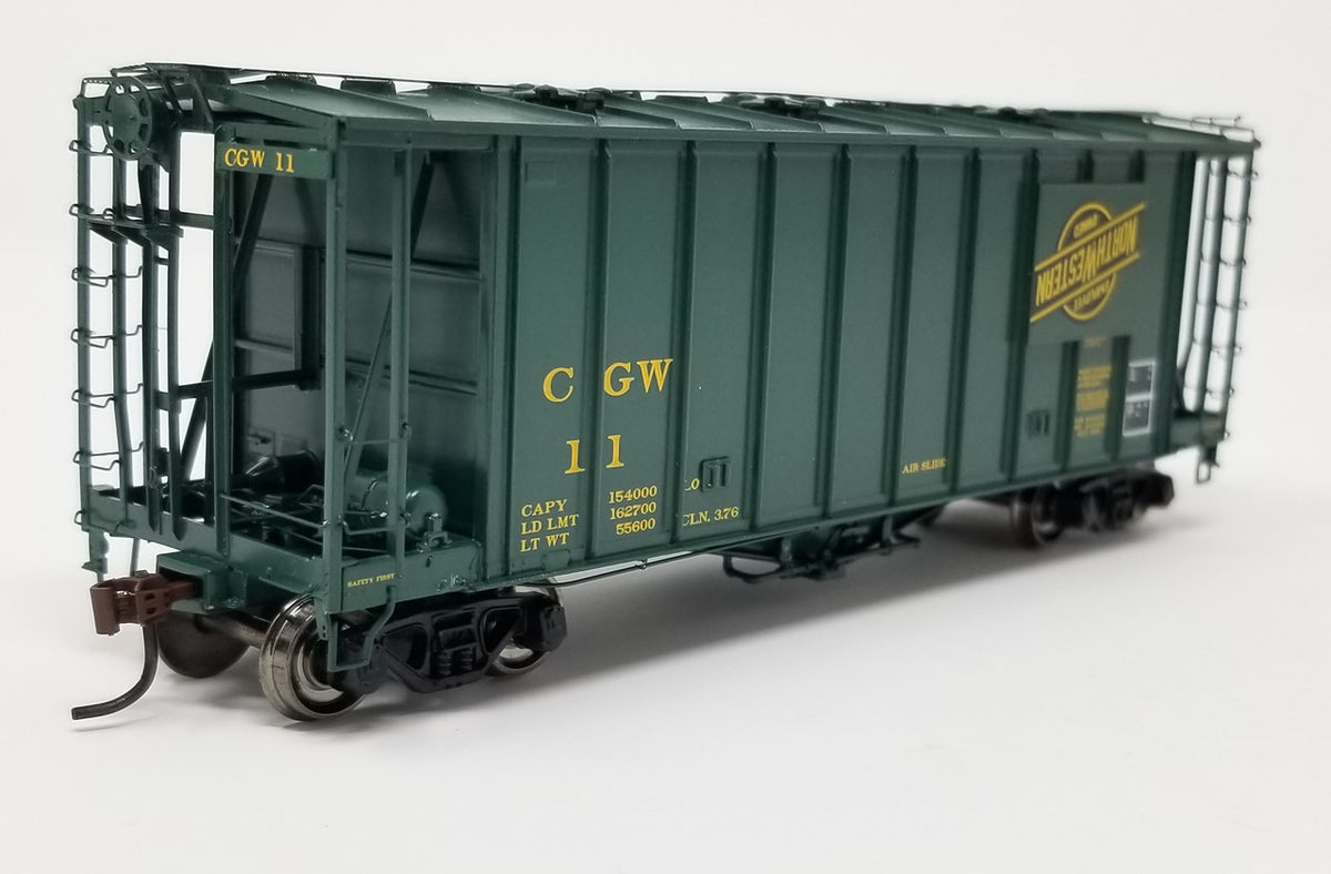 Athearn HO Scale RTR 40' 2600 Airslide Early Version, CGW #11 (Green) Lombard Hobbies Exclusive