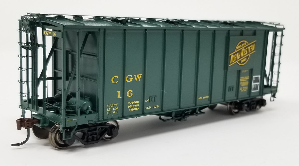 Athearn HO Scale RTR 40' 2600 Airslide Early Version, CGW #16 (Green) Lombard Hobbies Exclusive