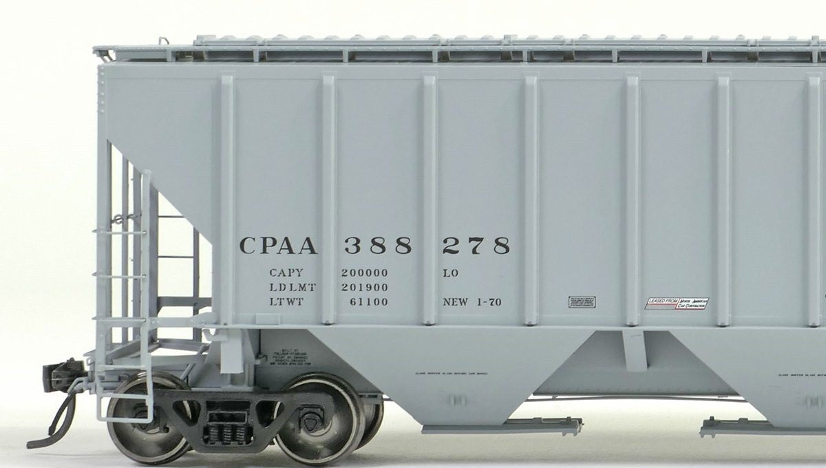 Tangent Scale Models HO 21035-12 Pullman-Standard PS-2 4427 High Side Covered Hopper Canadian Pacific 'NA Delivery 1-1970' CPAA #388323
