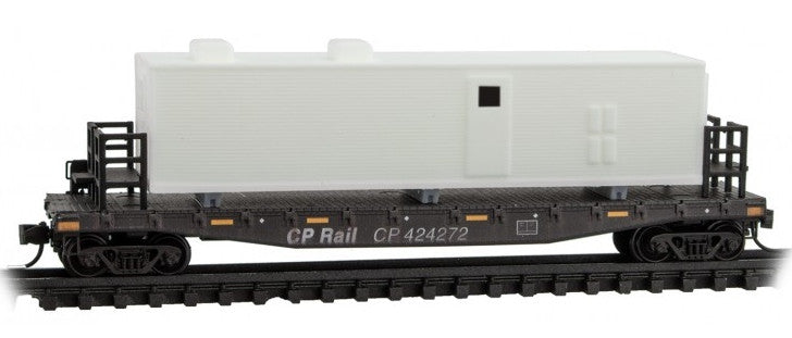 Micro Trains Line N 983 02 212 Camp Car Set Weathered CP Rail CP 4-Pack