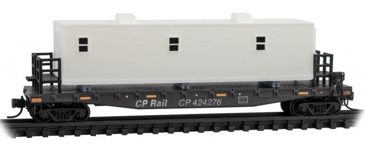 Micro Trains Line N 983 02 212 Camp Car Set Weathered CP Rail CP 4-Pack