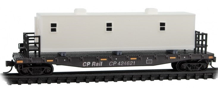 Micro Trains Line N 983 02 212 Camp Car Set Weathered CP Rail CP 4-Pack