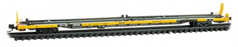 Micro Trains Line N 072 00 032 89' COFC Flatcar Ferrocarriles Nacionales de México NdeM #40332