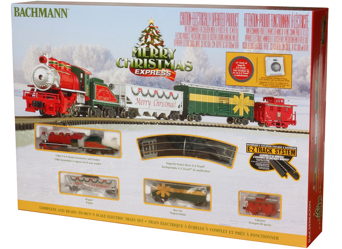 Bachmann N 24027 Merry Christmas Express - North Pole & Southern Steam Train Set