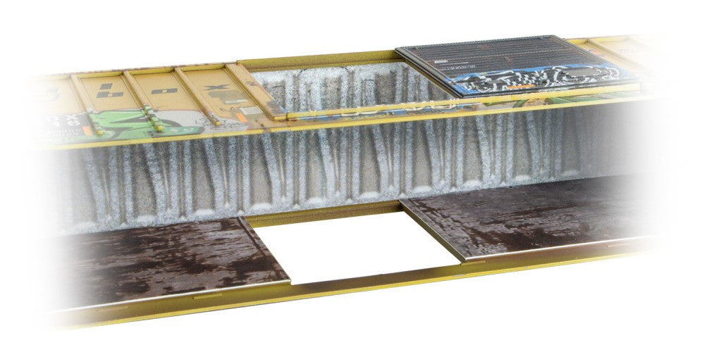 Micro Trains Line HO 5600 002 50' Exterior-Post Welded Steel Boxcar Weathered Railbox RBOX #33916 -  Kit