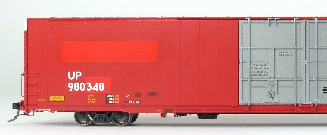 Tangent Scale Models HO 25067-01 Greenville 86′ Double Plug Door Box Car Union Pacific 'Ex-MKT 1984+' UP #980346