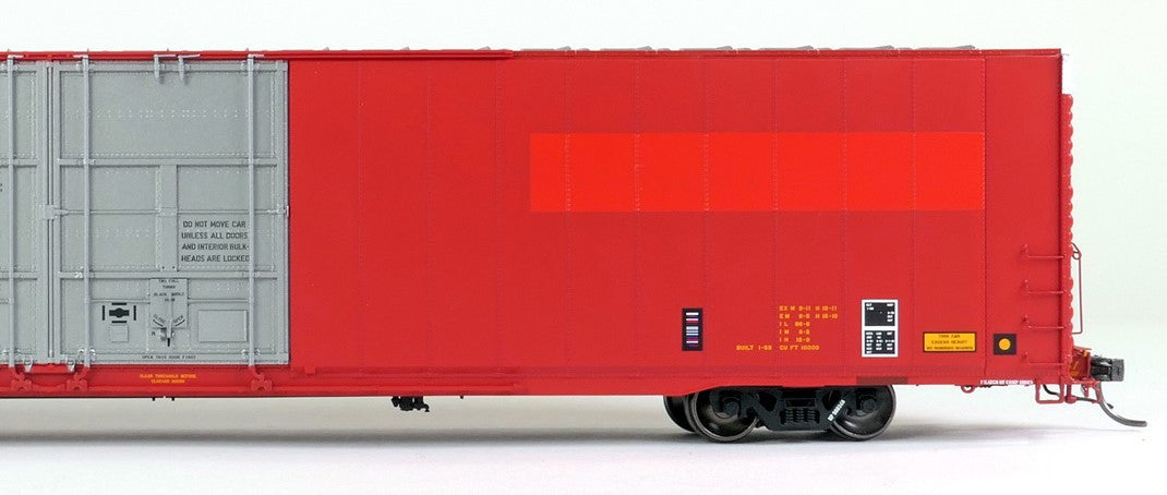 Tangent Scale Models HO 25067-01 Greenville 86′ Double Plug Door Box Car Union Pacific 'Ex-MKT 1984+' UP #980346