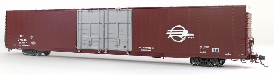 Tangent Scale Models HO 25068-01 Greenville 86′ Double Plug Door Box Car Missouri Pacific 'Screaming Eagle 1985' MP #271527