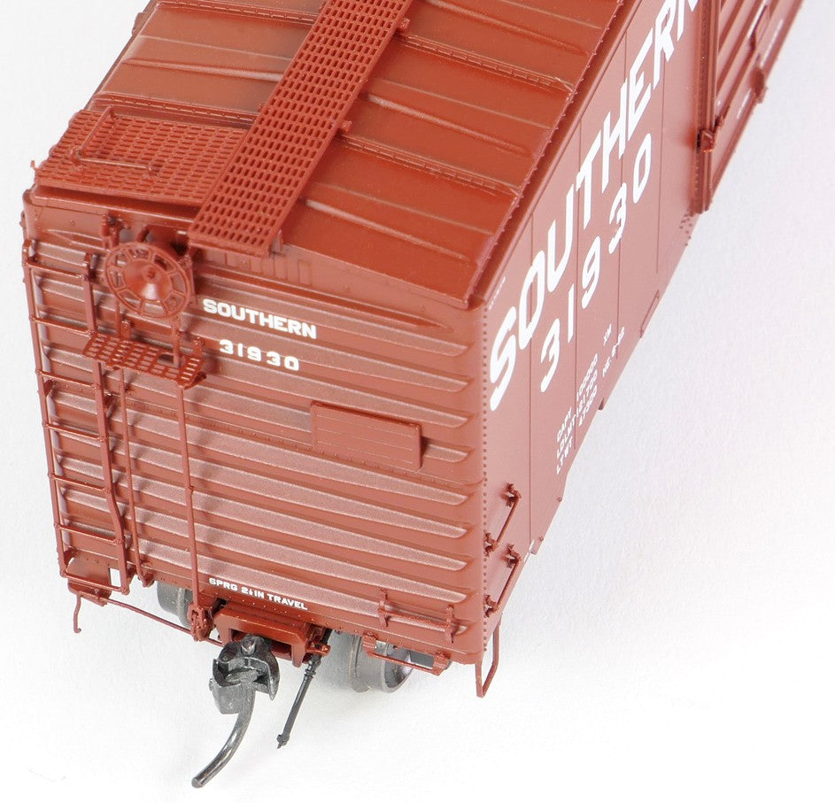 Tangent Scale Models HO 26018-01 Pullman-Standard 40′ PS-1 9′ Door Boxcar Southern "Serves the South Repaint 1962+" SOU #31766