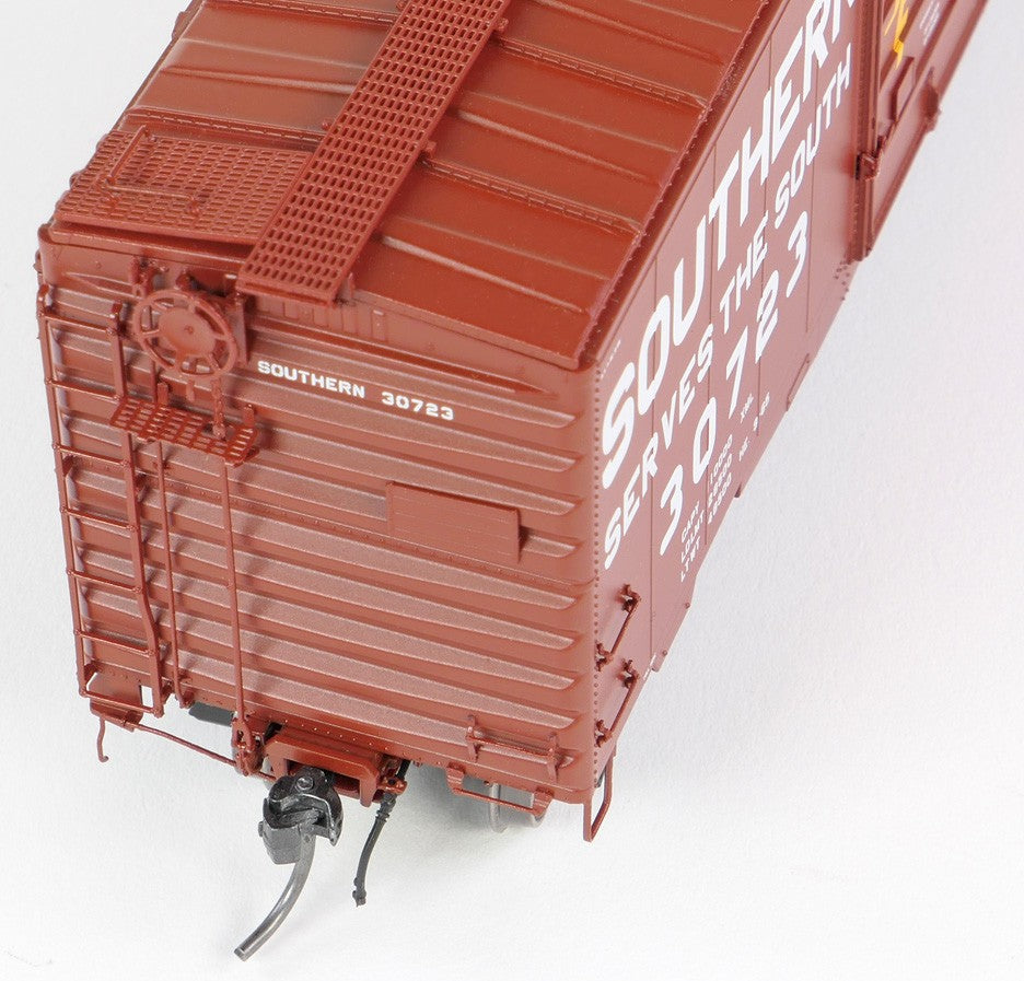 Tangent Scale Models HO 26019-01 Pullman-Standard 40′ PS-1 9′ Door Boxcar Southern "Serves the South Repaint 1965+" SOU #30705