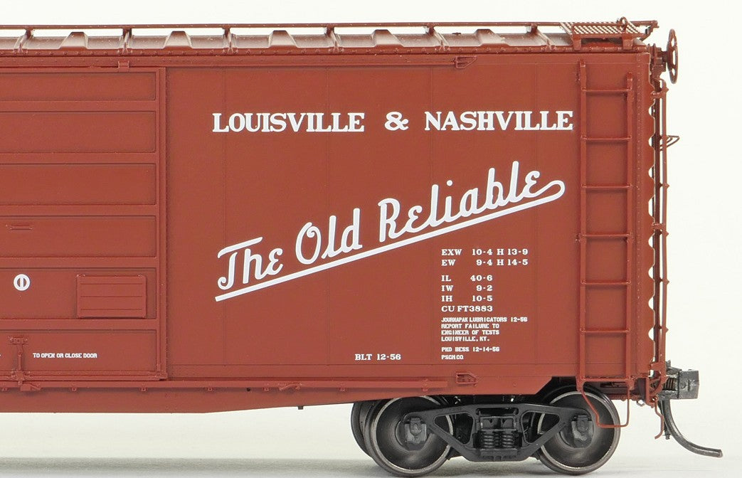 Tangent Scale Models HO 26023-01 Pullman-Standard 40′ PS-1 9′ Door Boxcar Louisville and Nashville "Delivery 12-1956" L&N #8815