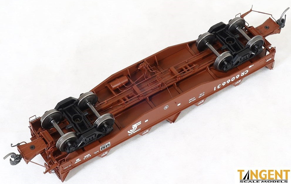 Tangent Scale Models HO 27013-01 PRR Samuel Rea Shops G41A Coil Car 'G41A Repaint 1997' without Hoods Conrail CR #606621
