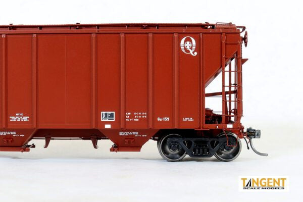 Tangent Scale Models HO 28010-02 GATC 4500 Covered Hopper ATSF 'Quality Repaint 1991' ATSF #306701