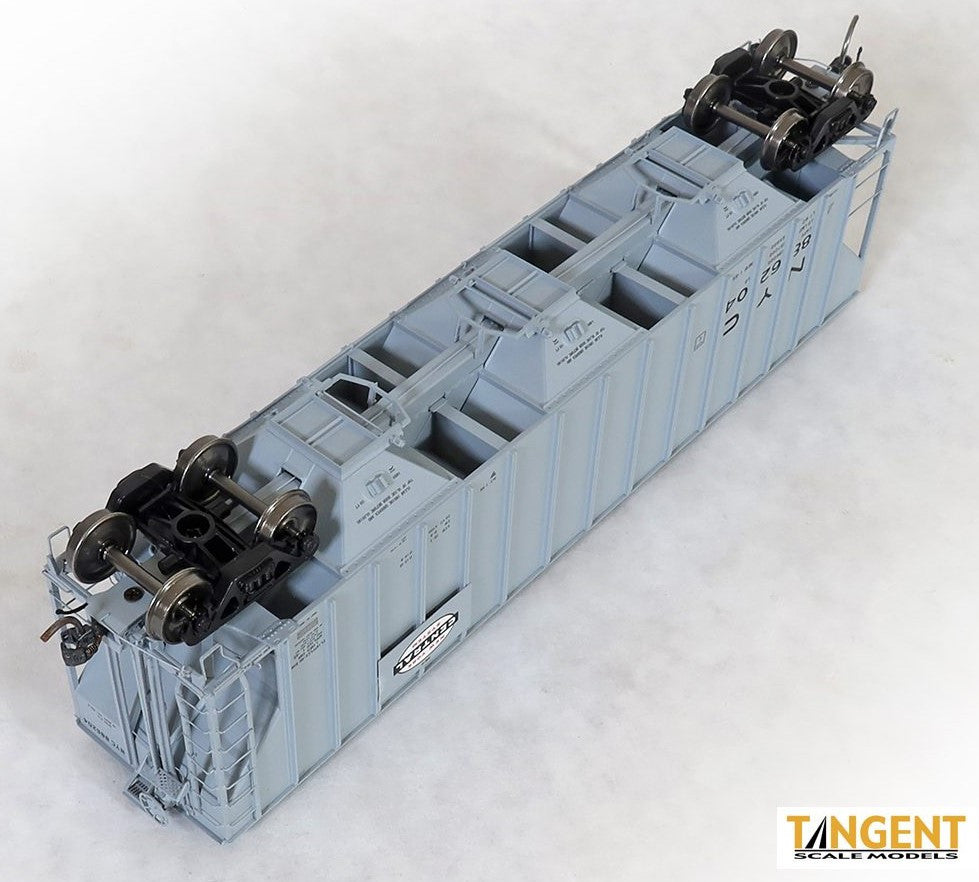 Tangent Scale Models HO 28111-07 General American 4700 Covered Hopper New York Central 946H 'Delivery Gray 1-1965' NYC #886216