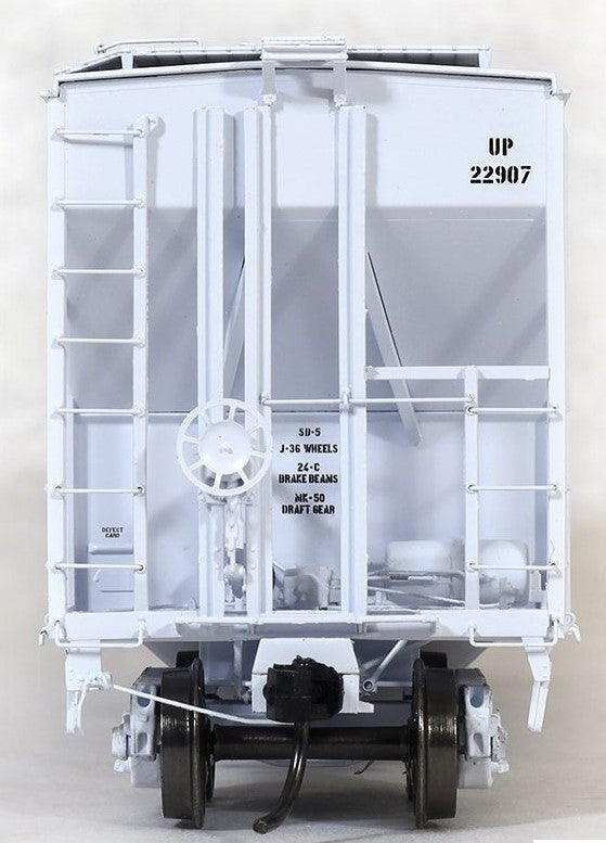 Tangent Scale Models HO 28112-06 General American 4700 Covered Hopper Union Pacific 'Gray Repaint 1989' UP #22941