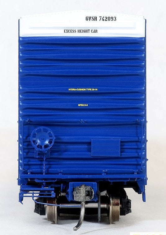 Tangent Scale Models HO 29013-08 Gunderson Brothers 50' 6089cf High Cube Double Plug Door Box Car Golden West Service 'B-70-43 Repaint 1996+' GVSR #742068