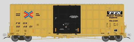 Aurora Miniatures HO 305067 Gunderson / Greenbrier 6276 cf 50′ Plate F Boxcar TTX '2004 version' FBOX #504995