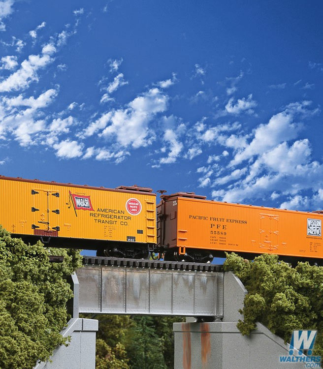 Walthers Cornerstone HO 933-4505 30ft Single-Track Deck Girder Bridge Standard Level - Kit
