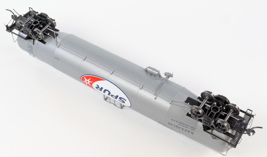 Tangent Scale Models HO 31162-05 NACC 1963 Design 33,000 Gallon Dual Diameter LPG/AA Tank Car NATX 'Murphy SPUR Delivery 1965' NATX #32146