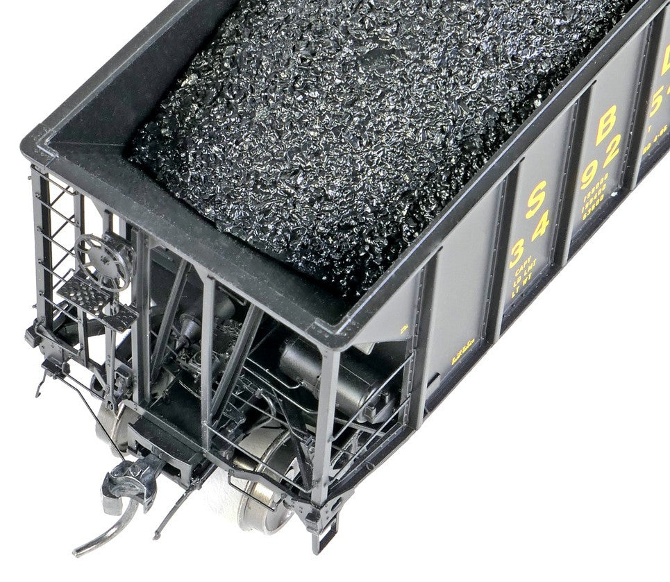 Tangent Scale Models HO 32018-01 Bethlehem Steel 3350CuFt Quad Coal Hopper Seaboard System 'Seaboard Repaint 1986+' SBD #349129