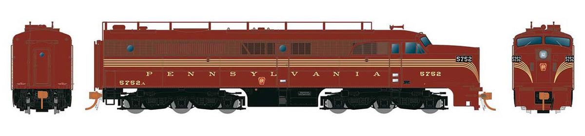 Rapido Trains Inc HO 23030 DCC Ready ALCo PA-1 Pennsylvania RR 'Tuscan 5-Stripe' PRR #5759
