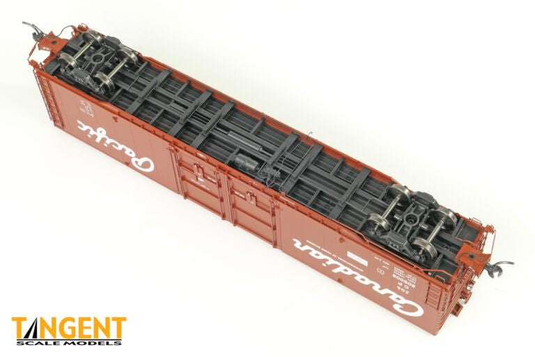 Tangent Scale Models HO 33010-05 Greenville 6,000CuFt 60' Double Door Box Car Canadian Pacific 'Delivery Red 3-1966' CP #205017