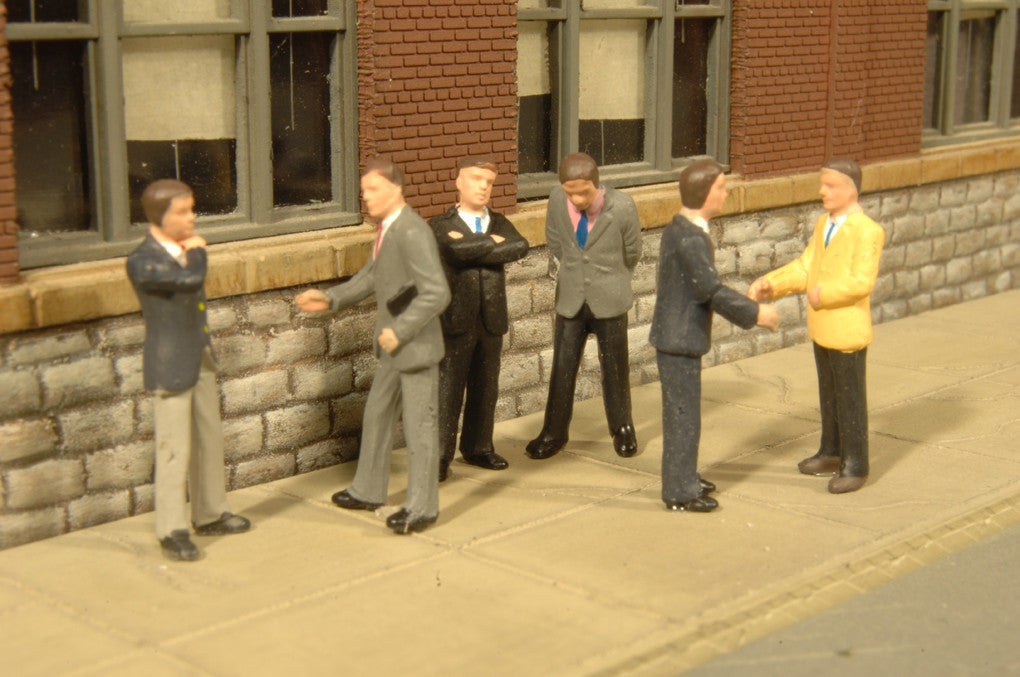 Bachmann SceneScapes Figures HO 33112 Businessmen 6-Pack