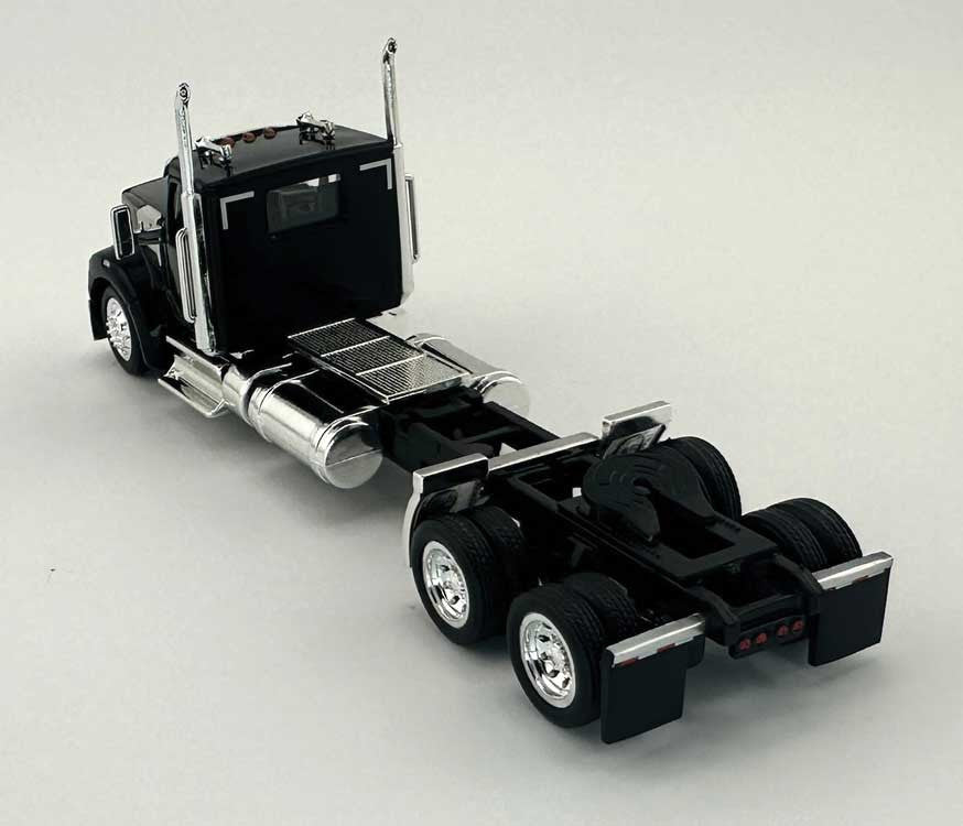 HO Logistics Replicas HO 990091 Kenworth 990 2-Axle Day-Cab Semi Tractor Black