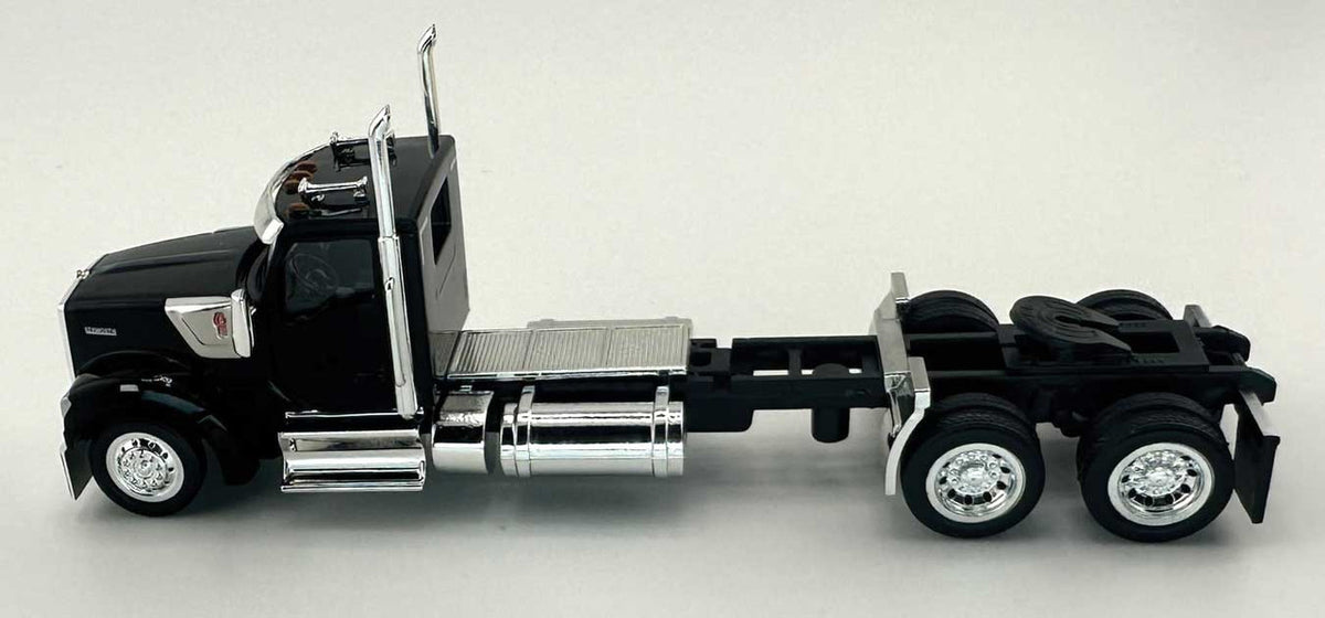 HO Logistics Replicas HO 990091 Kenworth 990 2-Axle Day-Cab Semi Tractor Black