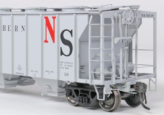 Tangent Scale Models HO 35163-02 Pullman-Standard 2929 Covered Hopper Norfolk Southern (Original NS) 'Delivery Gray 1-1966' NS #5019