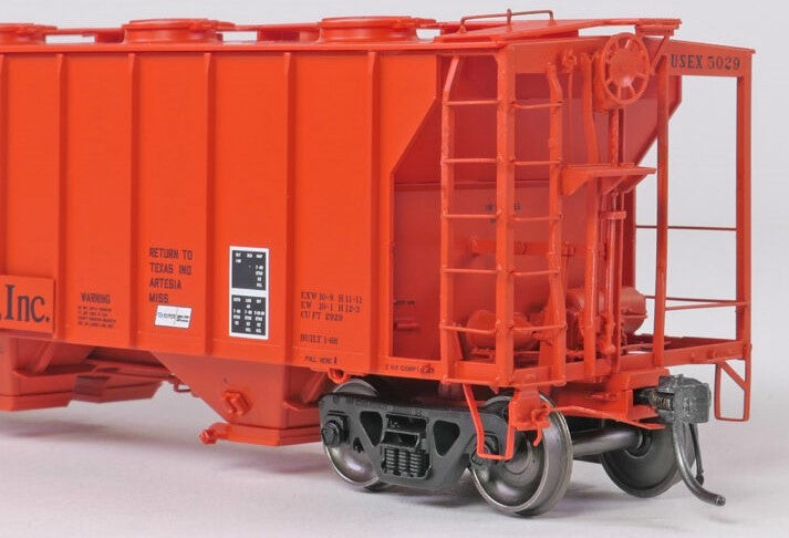 Tangent Scale Models HO 35164-02 Pullman-Standard 2929 Covered Hopper 'Texas Industries 1980' USEX #5017