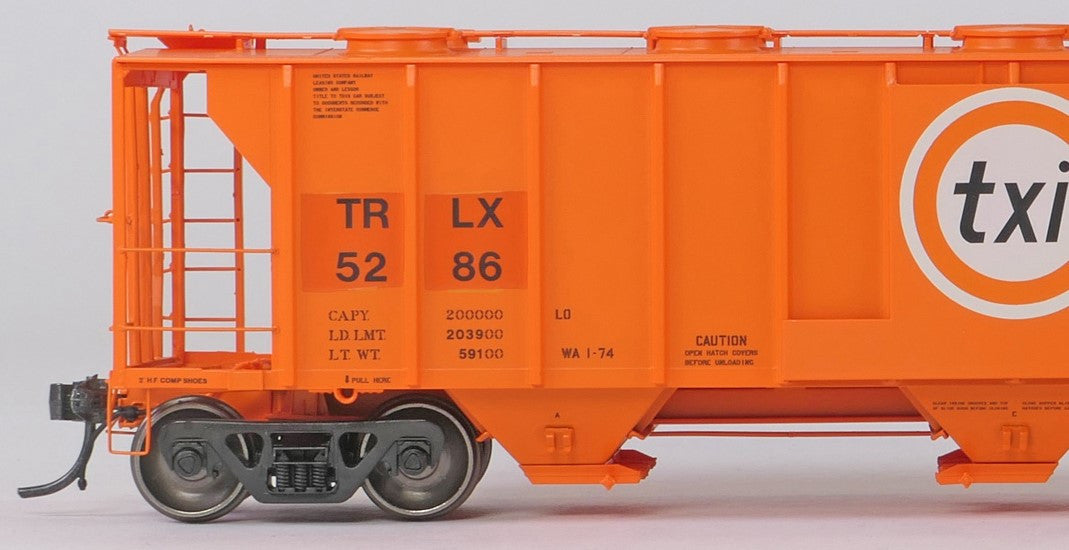 Tangent Scale Models HO 35165-02 Pullman-Standard 2929 Covered Hopper TRLX “Ex-Texas Industries 1993+' TRLX #5294