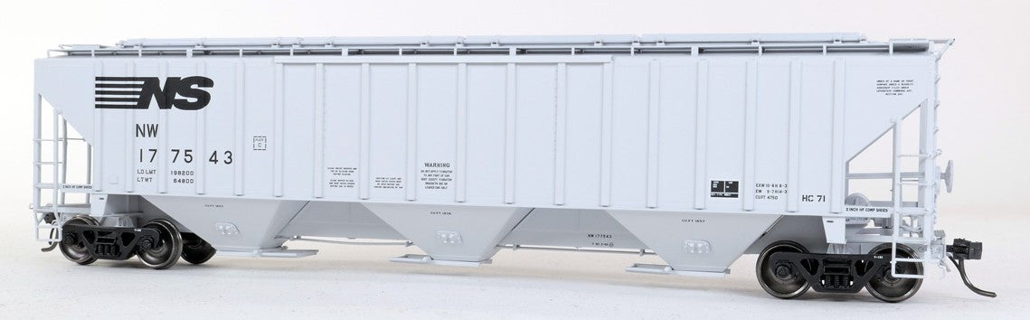 Tangent Scale Models HO 36223-05 NW Roanoke Shops 4750CuFt Covered Hopper Norfolk Southern 'N&W HC-71 1989+' NW #177554