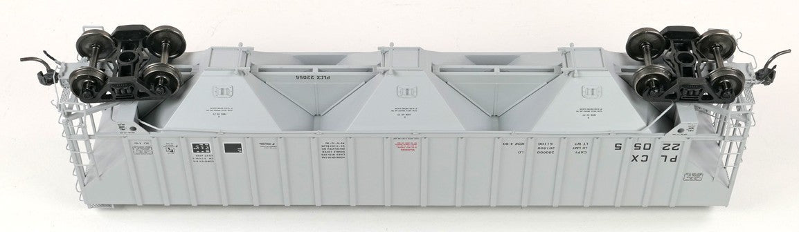 Tangent Scale Models HO 36365-02 PS4750 Covered Hopper Pullman Leasing Co Gray Lease 4-1980 PLCX #22029