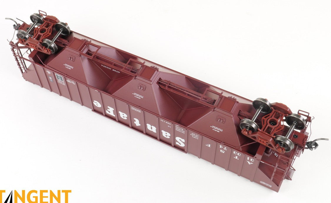Tangent Scale Models HO 36372-02 PS4750 Covered Hopper Atchison, Topeka and Santa Fe 'GA-180 Delivery 1-1973' ATSF #313329
