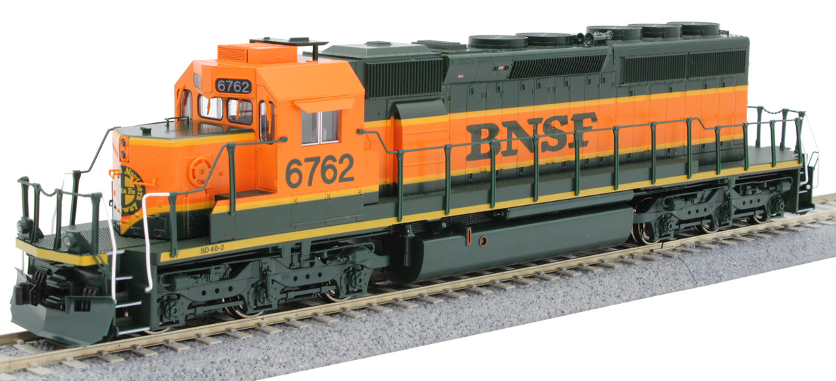Kato HO 37-6613A DCC Ready EMD SD40-2 Locomotive BNSF #6762