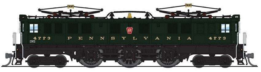 Broadway Limited Imports N 3962 PRR P5a Boxcab with Paragon4 Sound/DC/DCC Freight Type DGLE Buff Yellow Roman Lettering Round PRR #4773