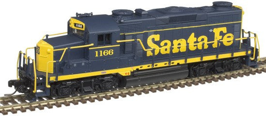 Atlas Master Gold Series N 40004517 DCC/ESU LokSound V5 Equipped EMD GP20 Locomotive Santa Fe ATSF #1166