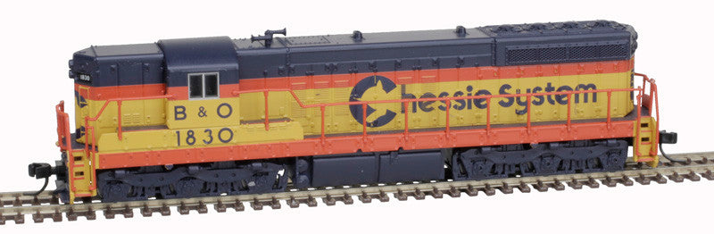 Atlas Master N 40005324 Gold Series EMD SD-7 Locomotive DCC/ESU LokSound Equipped Chessie System B&O #1827