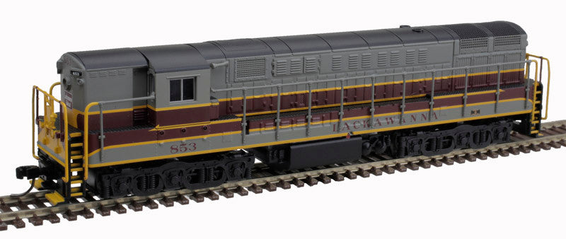 Atlas Master N 40005385 Silver Series DCC Ready FM H-24-66 Trainmaster Phase 1A Locomotive Delaware, Lackawanna & Western #855